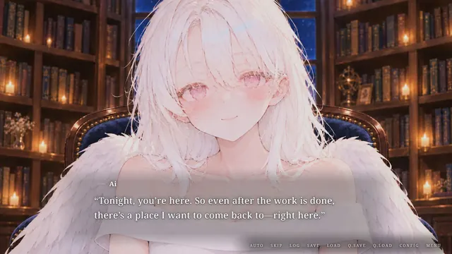 Ai smiling: “Tonight, you’re here. So even after the work is done, there’s a place I want to come back to—right here.”